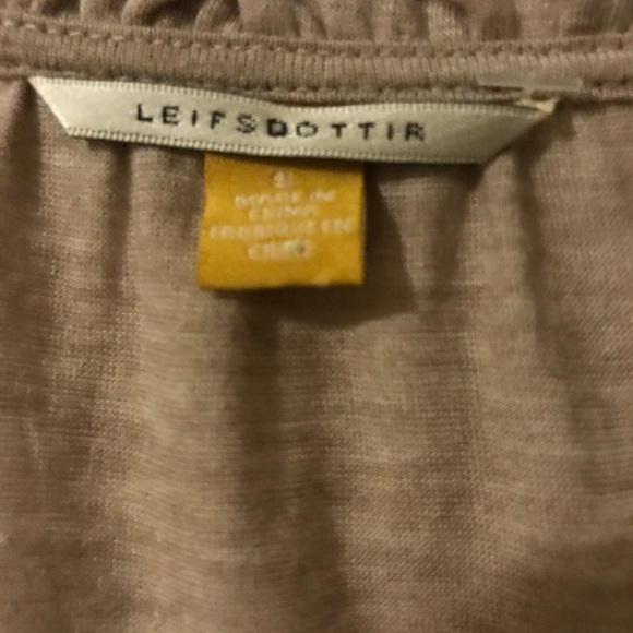 Leifsdottir Cashmere Shirt from Anthro Sz S - Picture 3 of 3