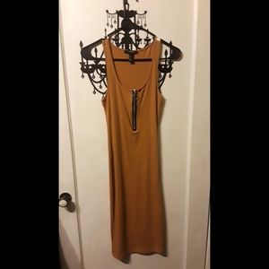 O Ring Zipper Dress