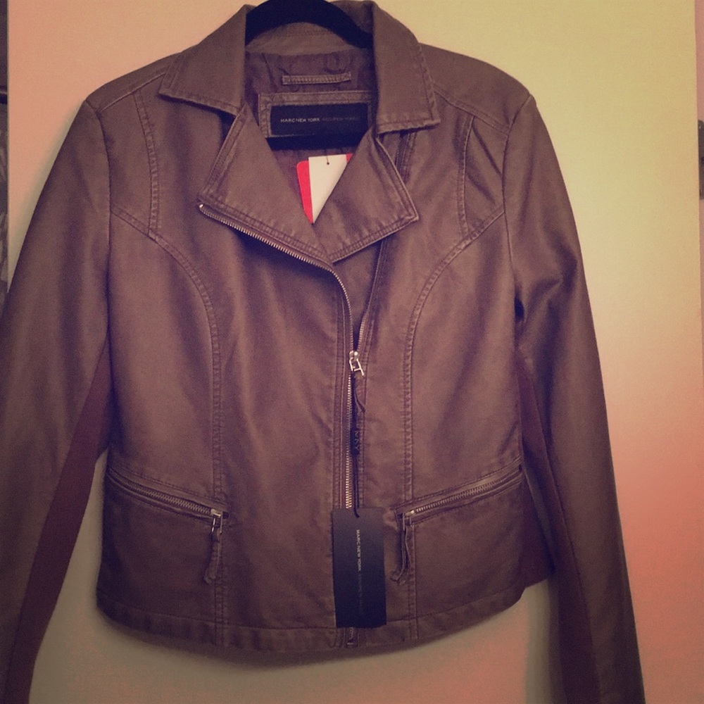 NWT asymmetrical zip jacket