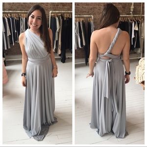 Twobirds / silver gown