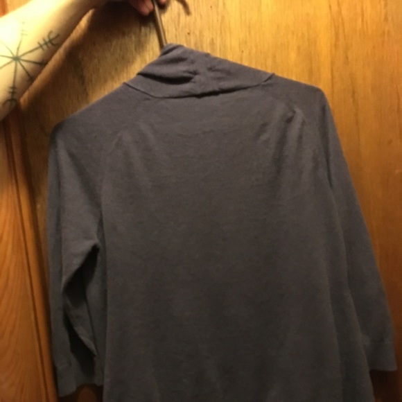 Purple button up cardigan - Picture 3 of 4