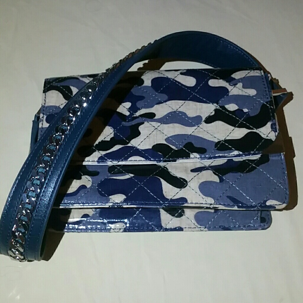 Vera Bradley Cole Mini Shoulder Glossy Camo