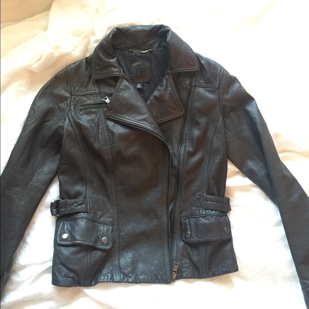 Genuine Banana Republic Moto Leather Jacket!