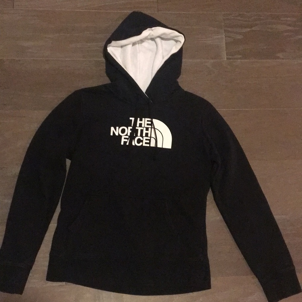 Black north face sweatshirt
