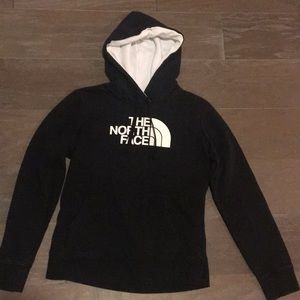 Black north face sweatshirt