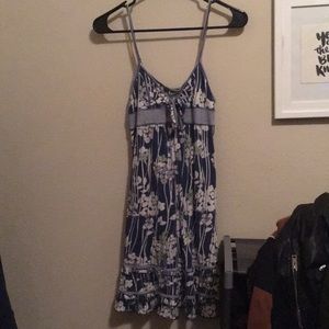 Blue sun dress