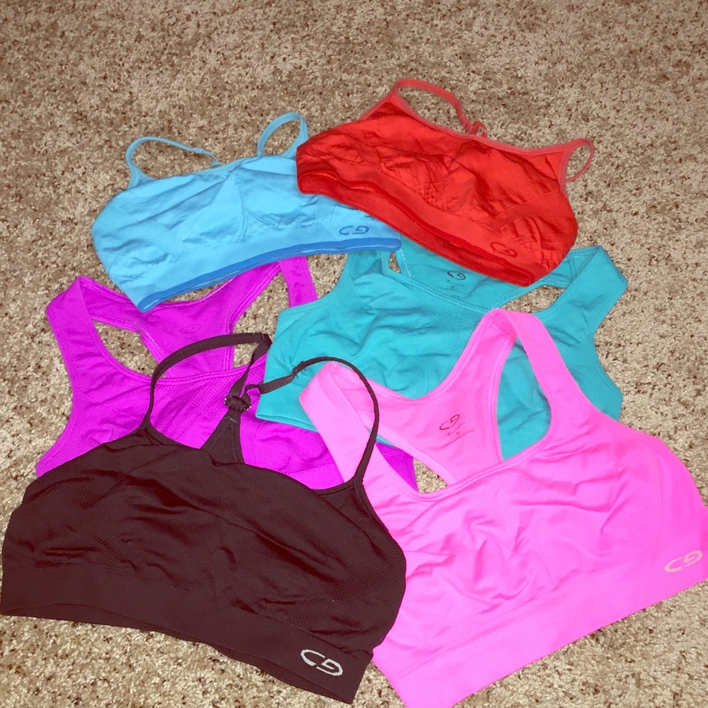 Bundle of 6 Champion sports bras