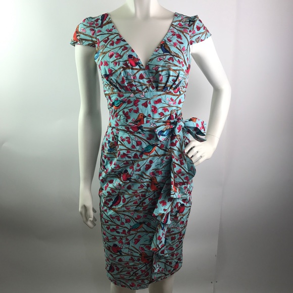 Vanity Project by Limb Dresses & Skirts - Vanity Project by LIMB Retro Pin Up Bird Dress