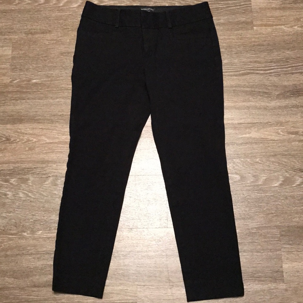 Black Banana Republic "Jackson" Crop Pant