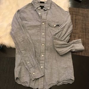 J. Crew Linen Button Up Shirt