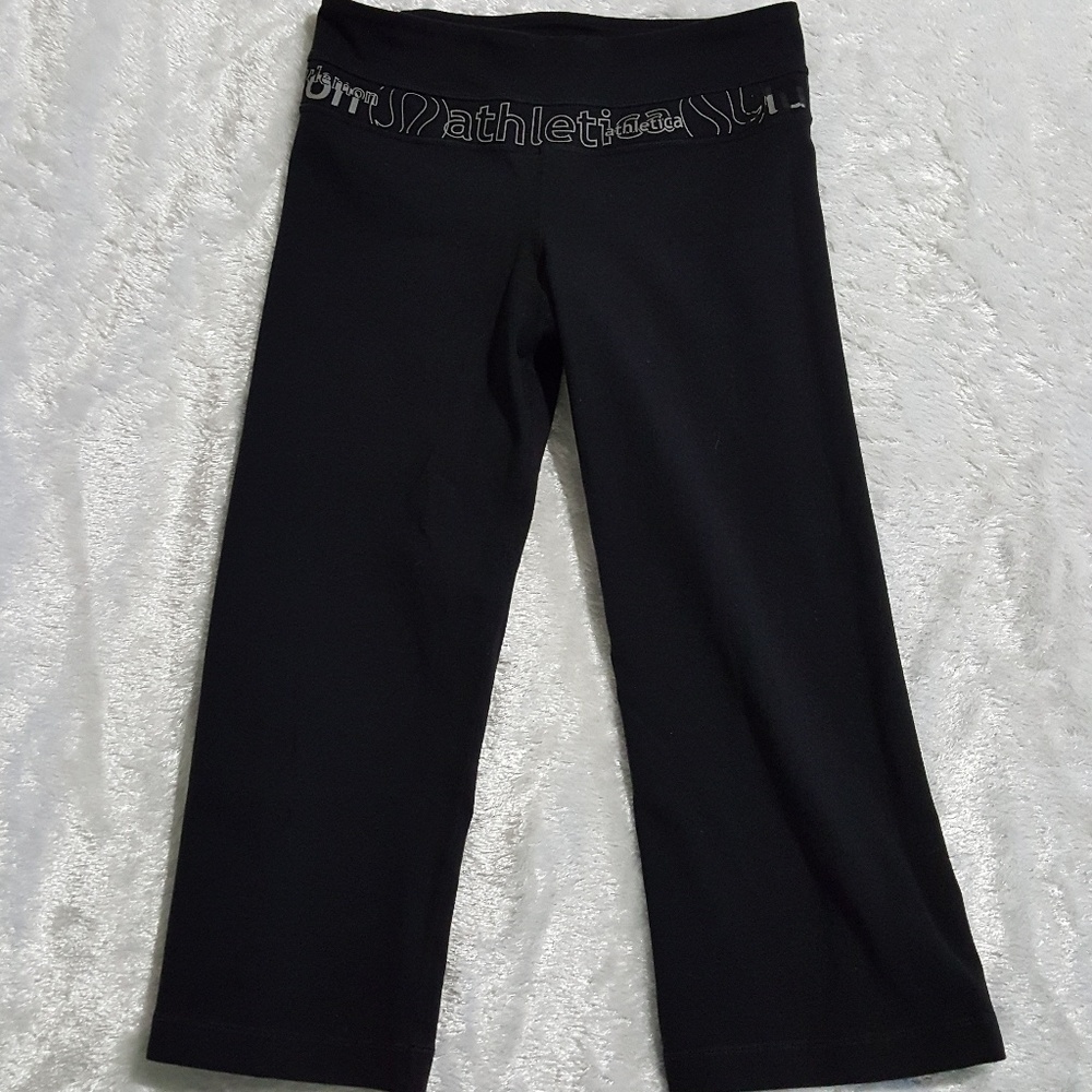lululemon groove crop reversible crop