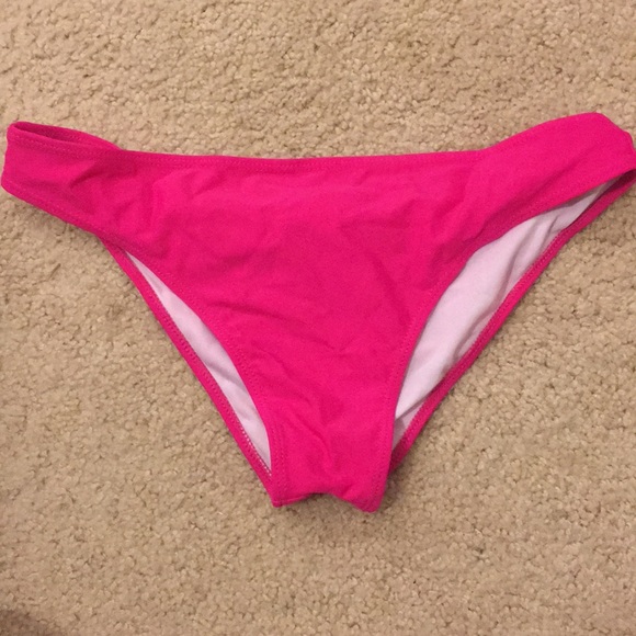 pink cheeky bikini bottoms
