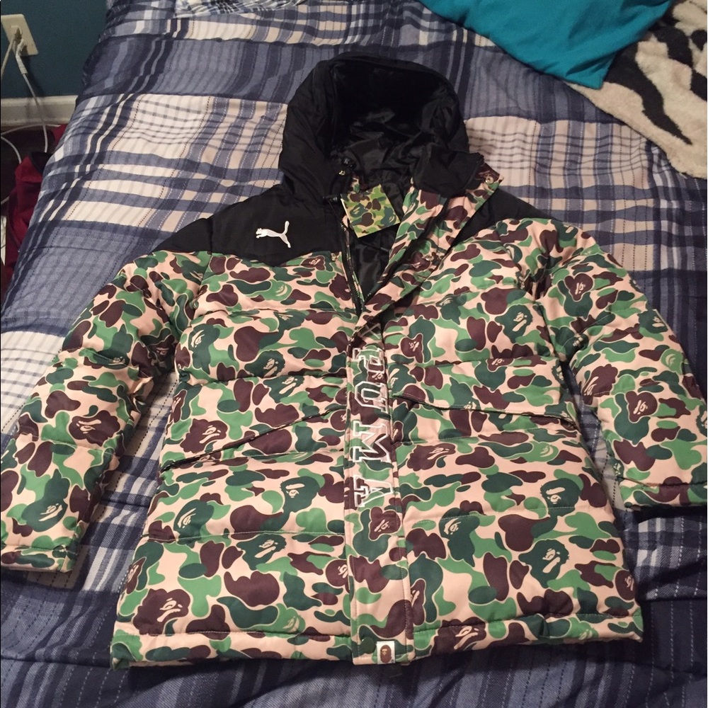 Bape x Puma Camo Jacket