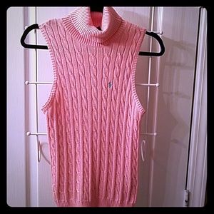 Ralph Lauren sleeveless turtleneck