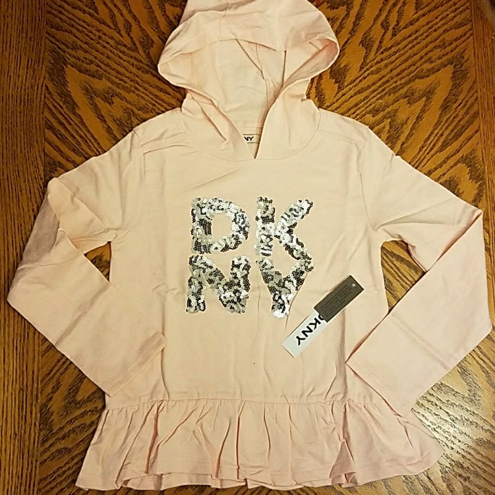 Long sleeve sequence logo hoodie