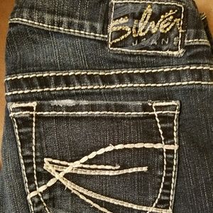 LIKE NEW! Silver AIKO Jeans!