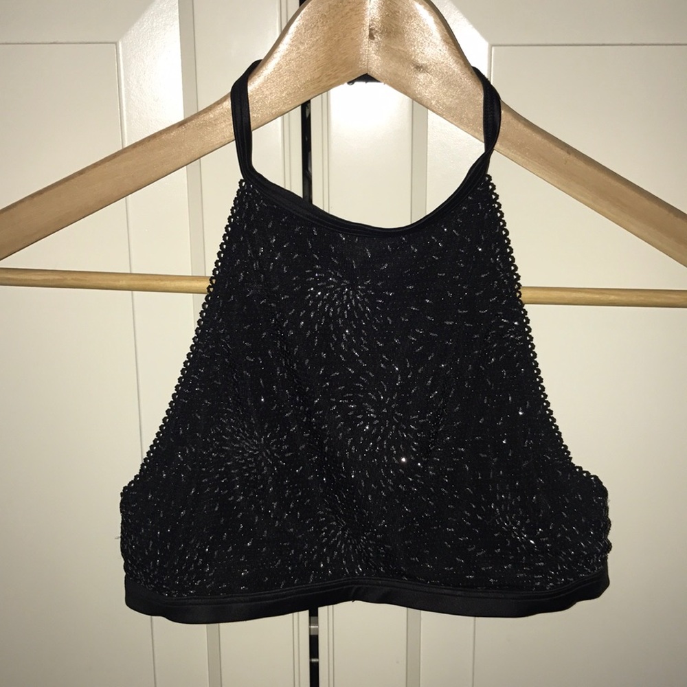 Victoria's Secret black with sparkles top