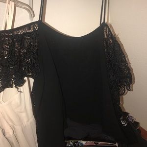 Lf off shoulder tank top