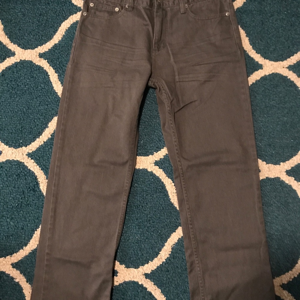 Alfani Straight Grey jeans size 33x30