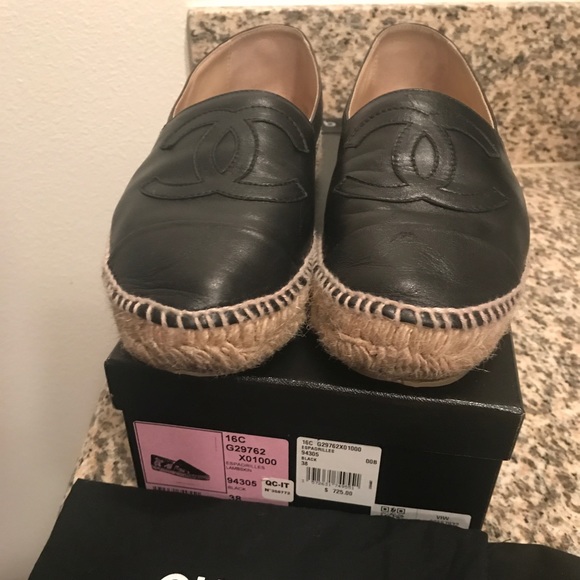 SOLD-Chanel Espadrilles - Picture 2 of 8