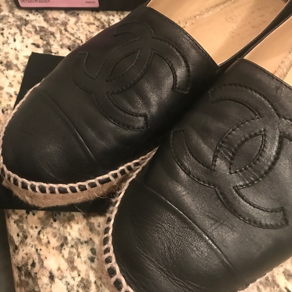 SOLD-Chanel Espadrilles - Picture 6 of 8