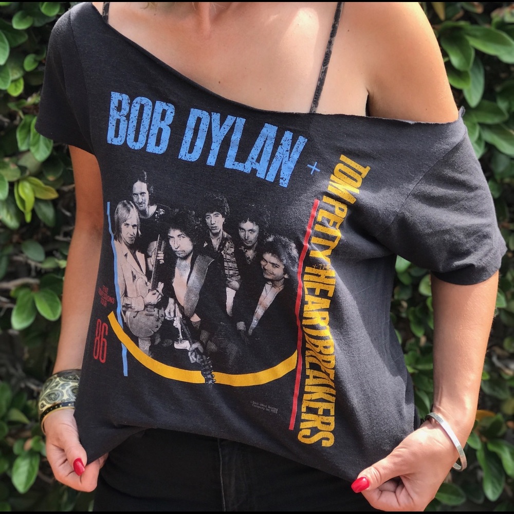 Vintage Bob Dylan + Tom Petty & The Heartbreakers T-Shirt