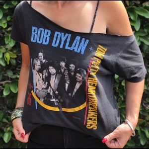 Vintage Bob Dylan + Tom Petty & The Heartbreakers T-Shirt