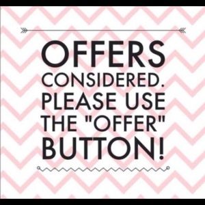 Reasonable offers please