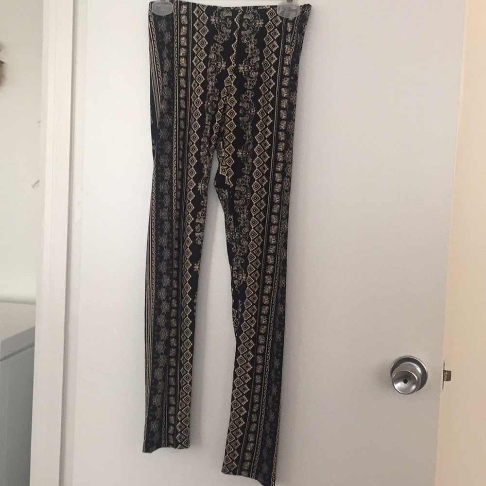 Bohemian yoga pants