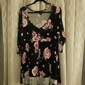 Fall Floral Tunic