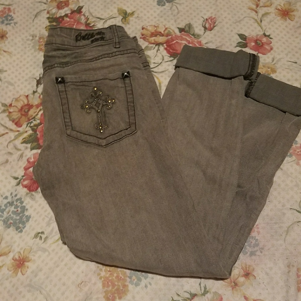 Heather Gray skinny jeans