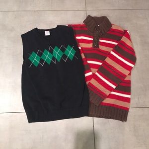Gymboree sweater & Gymboree sweater vest
