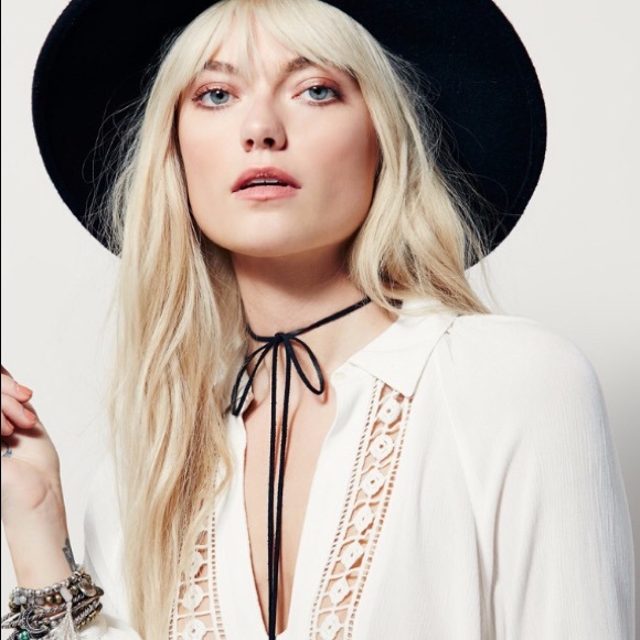 Sweet Soul Tunic DRESS Top Crochet Longsleeve - Picture 2 of 5