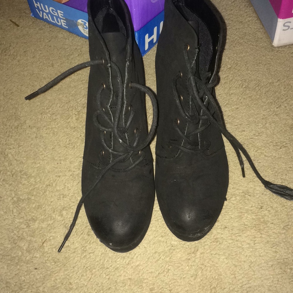 Target brand boot heels