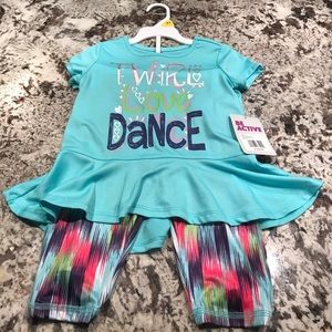 Dance or gymnastics NWT 3T girls athletic wear!