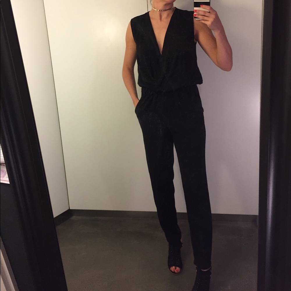 Black jumpsuit