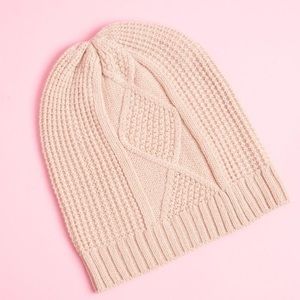 NWT The Jetset Diaries Pink Beanie!!