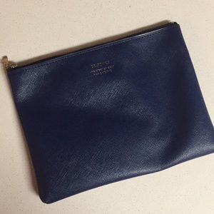 Navy Delfonics Clutch