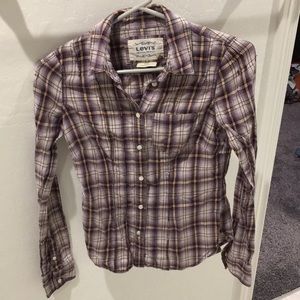 Flannel button up