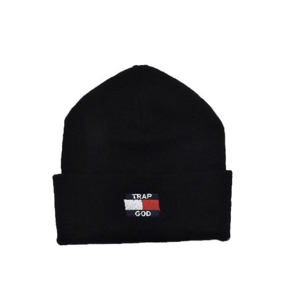 SuperlineATL Accessories - 🚫Sold🚫Trap God Beanie - Black SuperlineATL Accessories - 🚫Sold🚫Trap God Beanie - Black