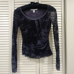 LAST CHANCE! Diane vonFurstenberg sheer top