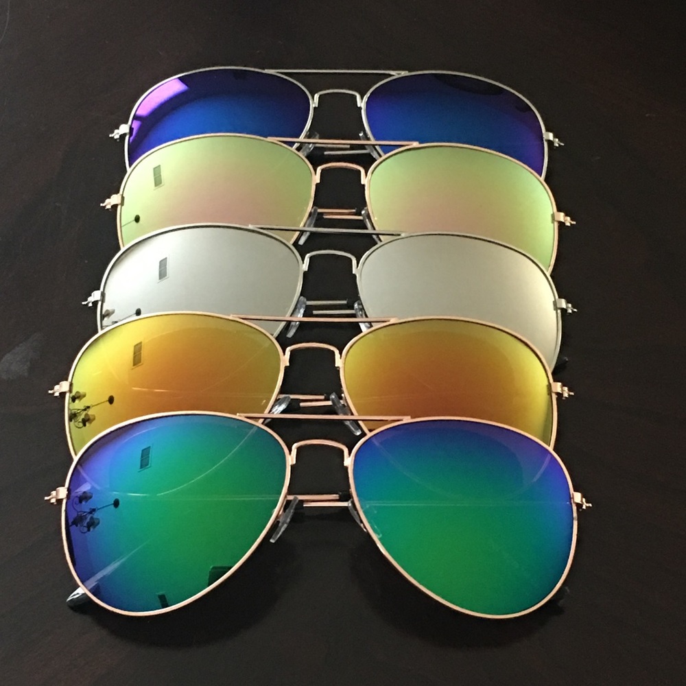 ‼️SALE‼️Mirror Aviators, multi-color!!