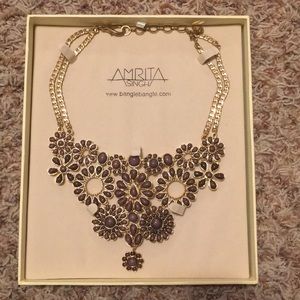 Amrita Singh Floral Statement Necklace