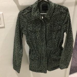 Leopard print jacket