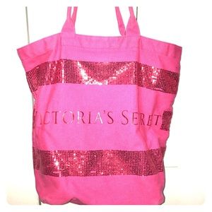 Pink Victoria Secret bag