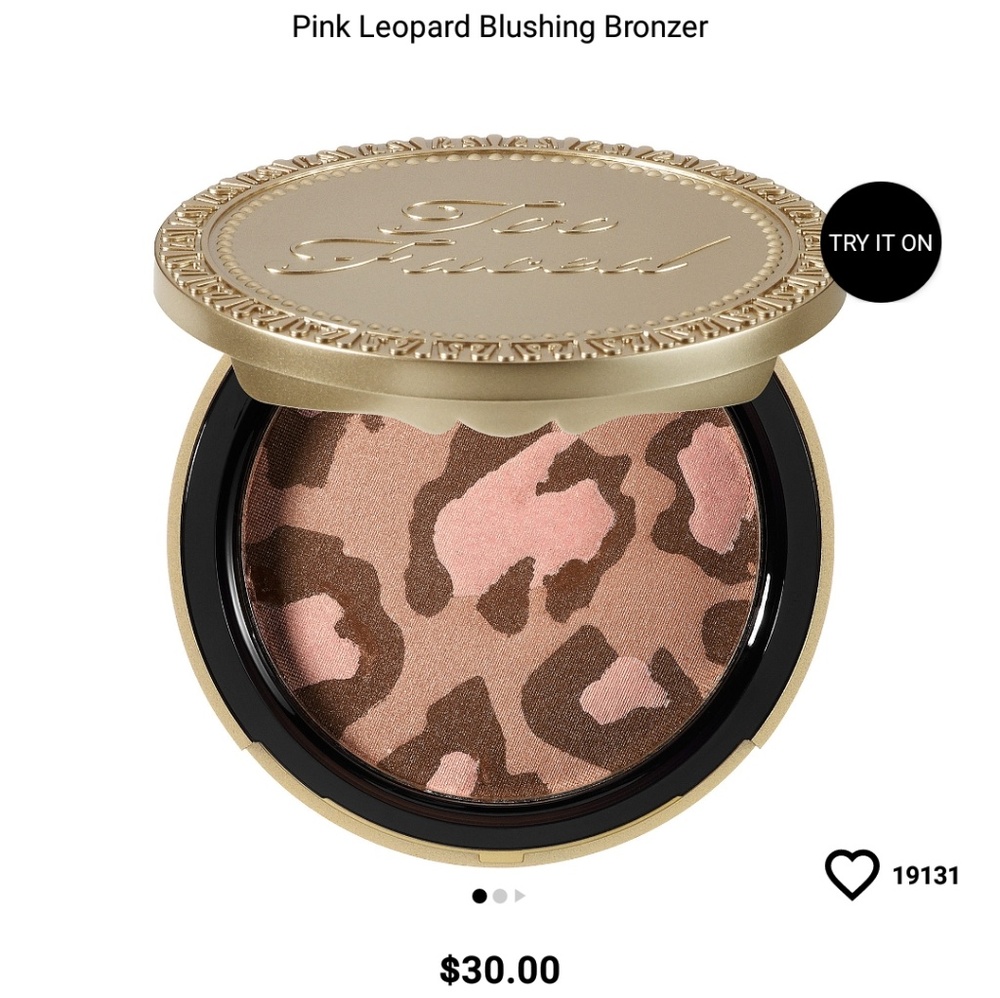 Too Faced Blushing Bronzer - NEW