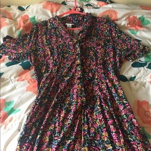 Vintage floral romper!