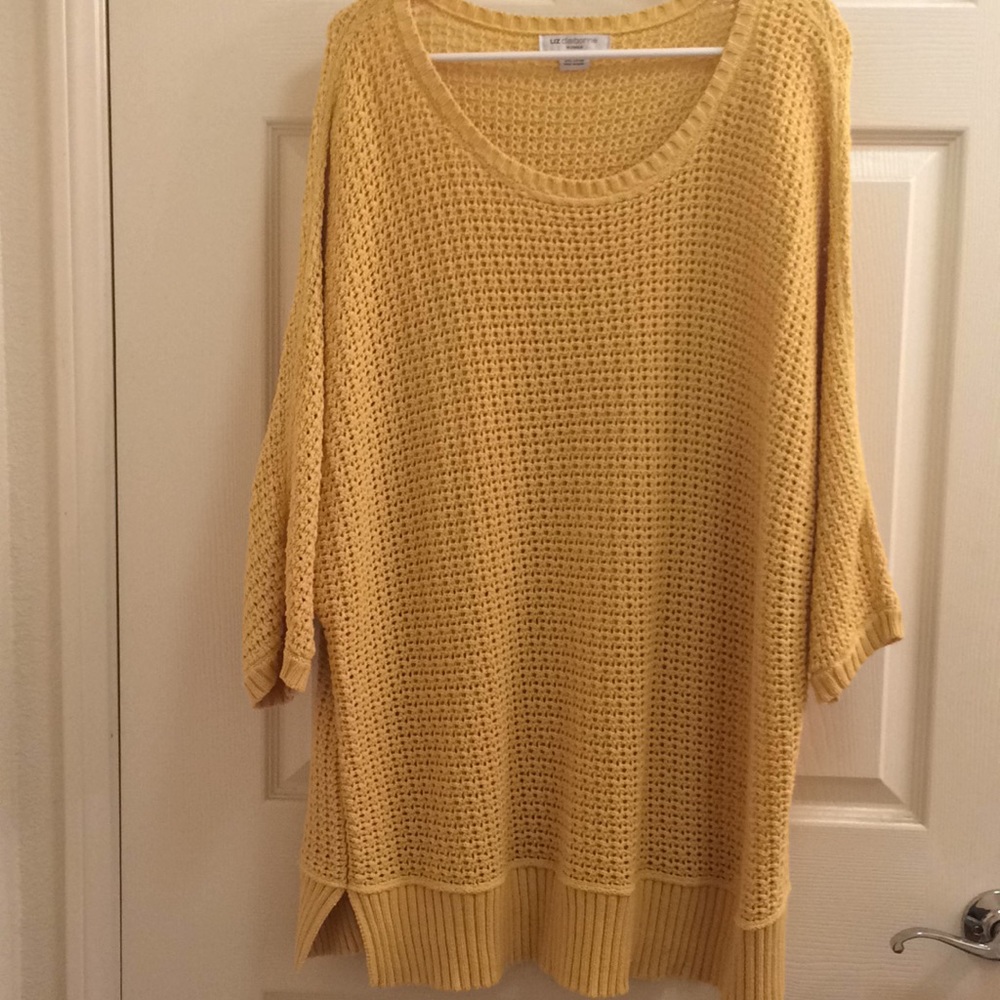 LIZ CLAIBORNE Cable Knit Sweater