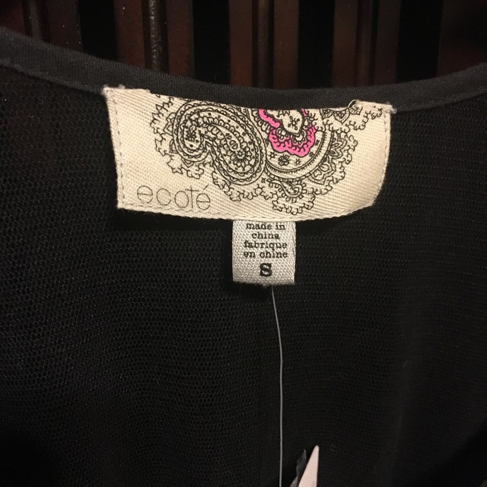 Black Urban Outfitters Dress Small - Pocket Chest - Picture 8 of 8