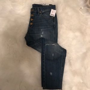 BDG Button fly boyfriend jean